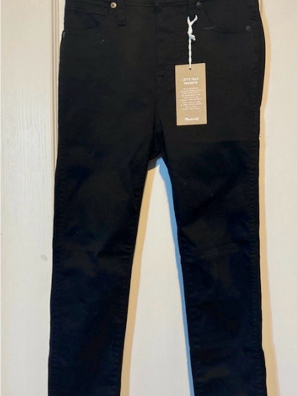 NWT Madewell 24P 10” high rise skinny jeans